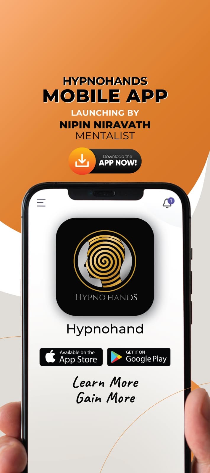 HYPNOHANDS Mobile App — Launch by Nipin Niravath