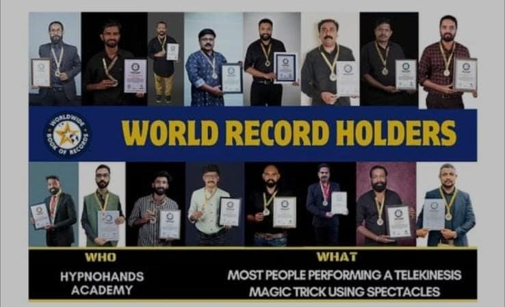World Record Holders — HYPNOHANDS Academy